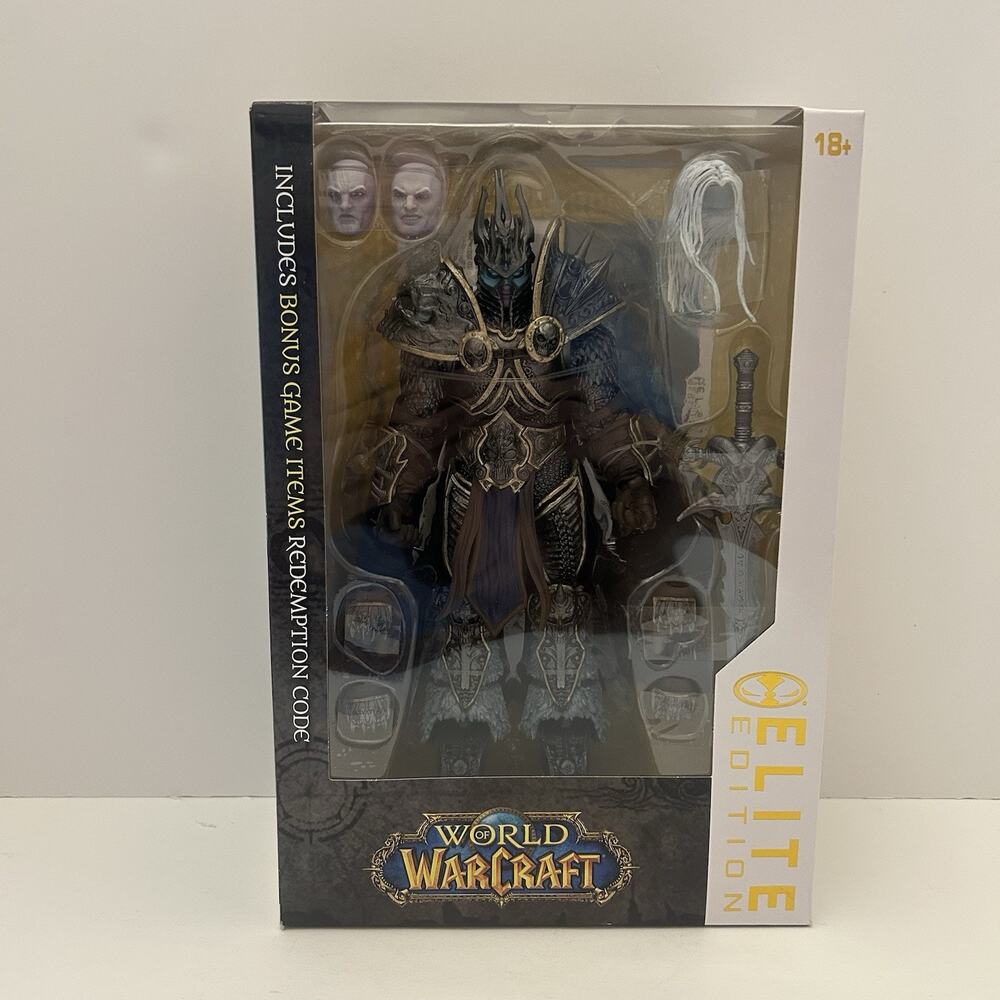Mcfarlane Toys World Of Warcraft Elite Edition Lich King #09 NEW